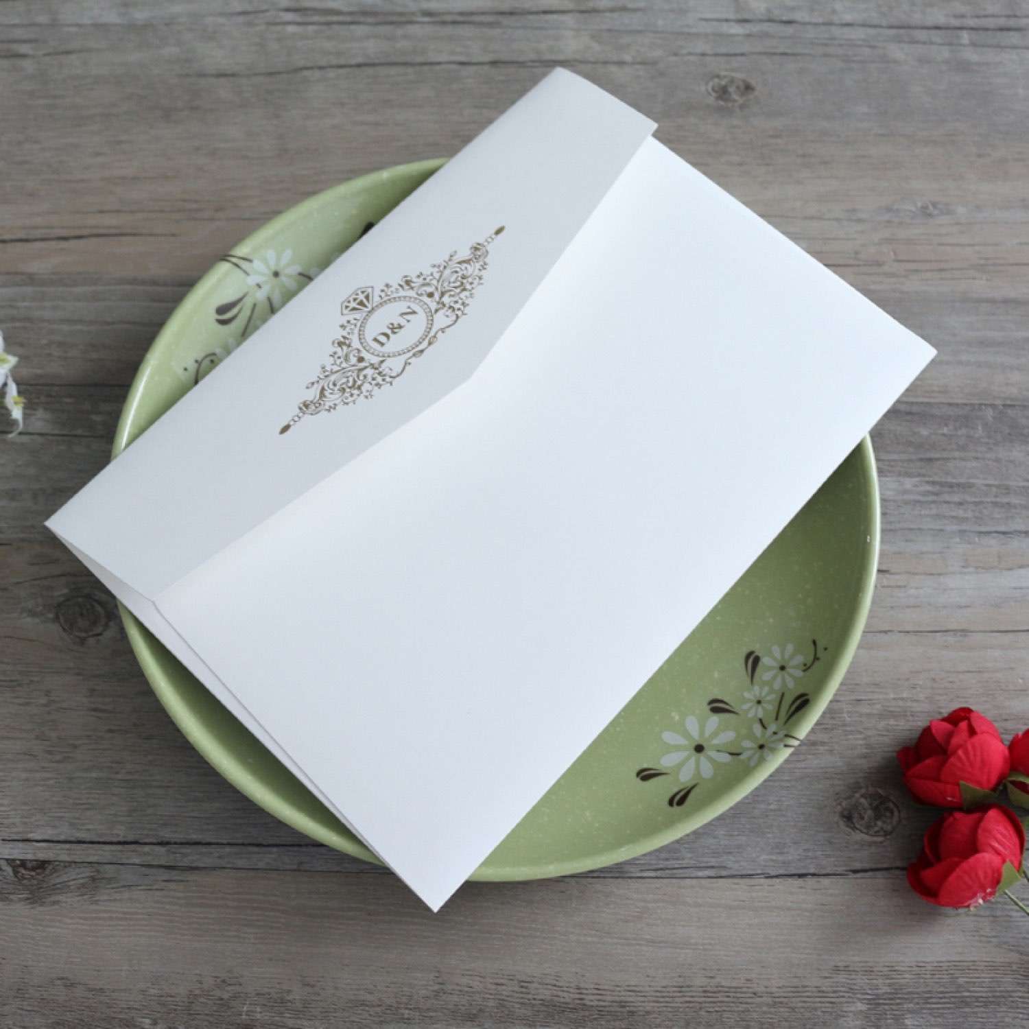 Acrylic Invitation Card Marriage Invitation Foil Printing Card